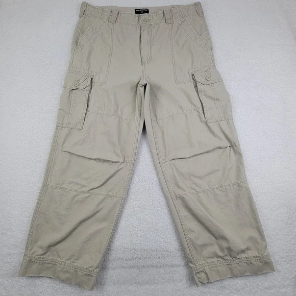 Steve & Barry's Cargo Pants Mens 38x29 Relaxed Fit Multi Pocket Casual Outdoor - Picture 1 of 9